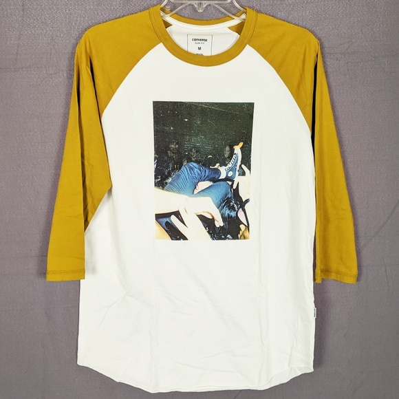 Converse Other - 🆕🎉Converse baseball style shirt (A69)